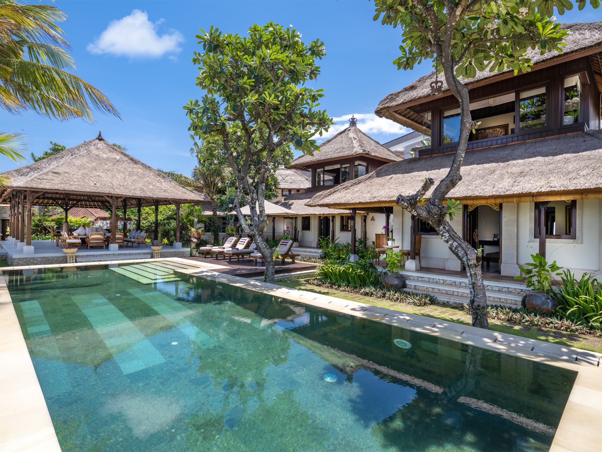 Villa Cemara - View of villa from pool - Villa Cemara, Sanur, Bali